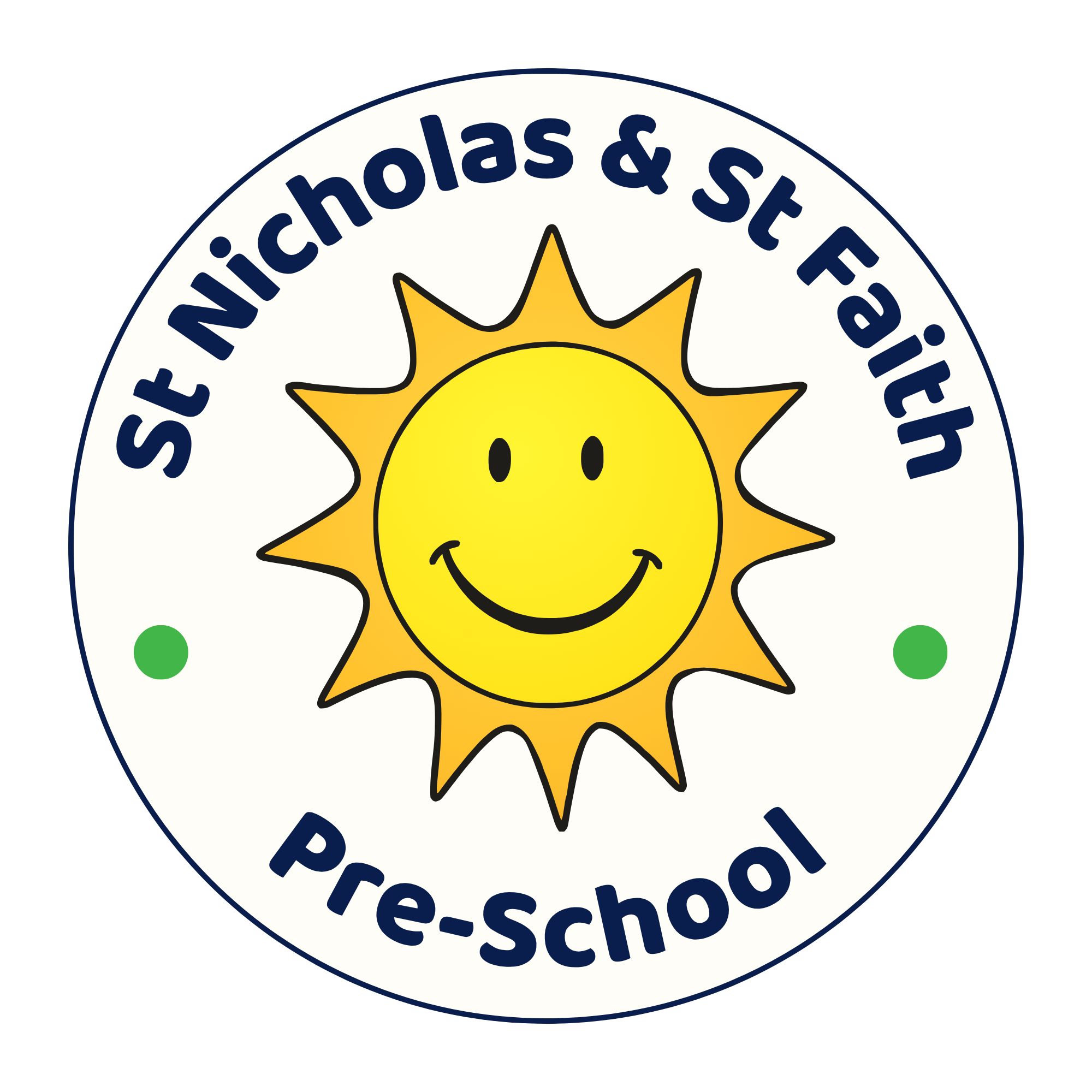 St Nicholas & St Faith Pre-school badge