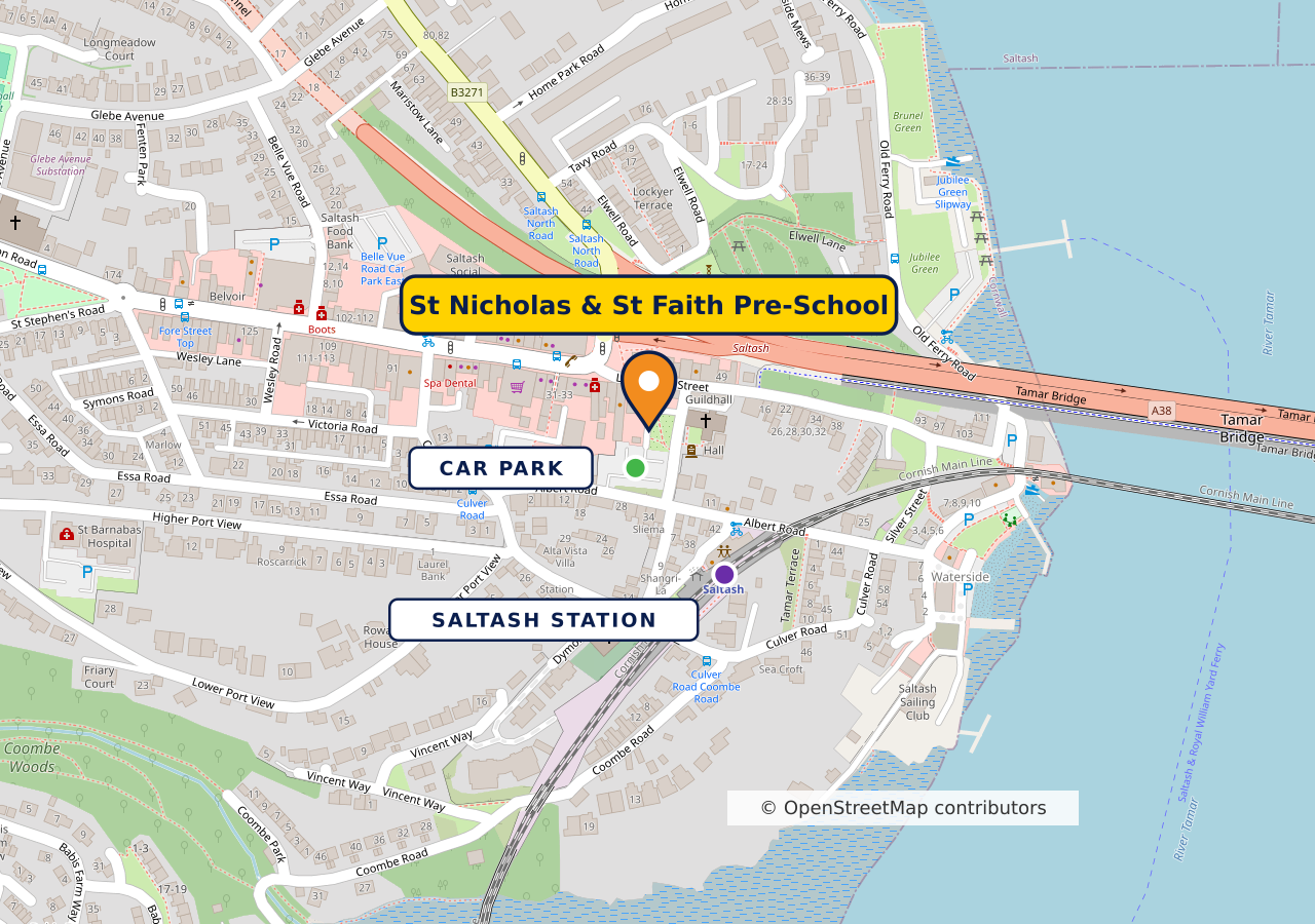 saltash map